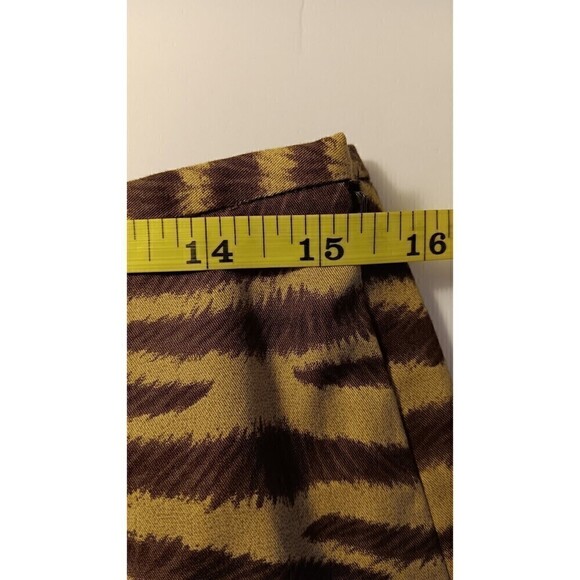 Jones New York Country Animal Print Ankle Pants Size 8 - Picture 6 of 8